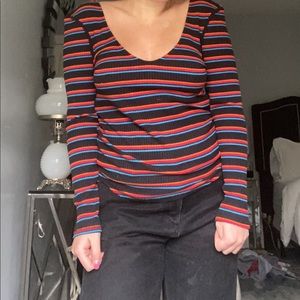 Free People striped top